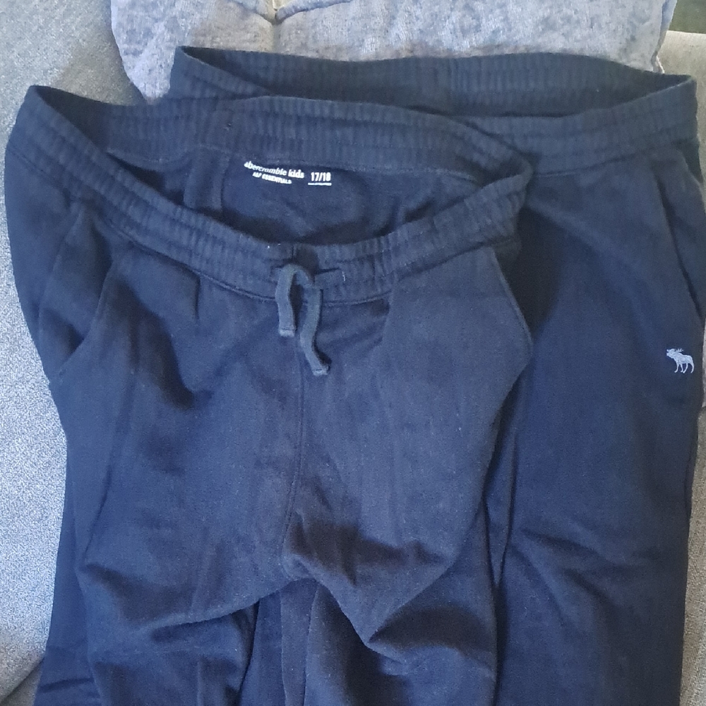Abercrombie Kids Dark Blue Essential Joggers